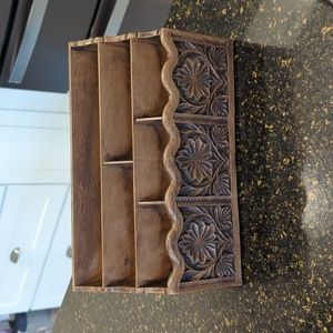 Vintage desk organizer